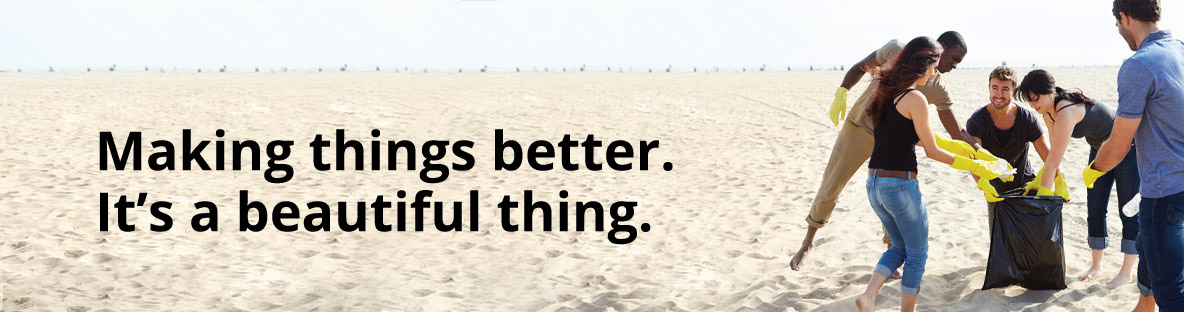 Making things better. It's a beautiful thing.